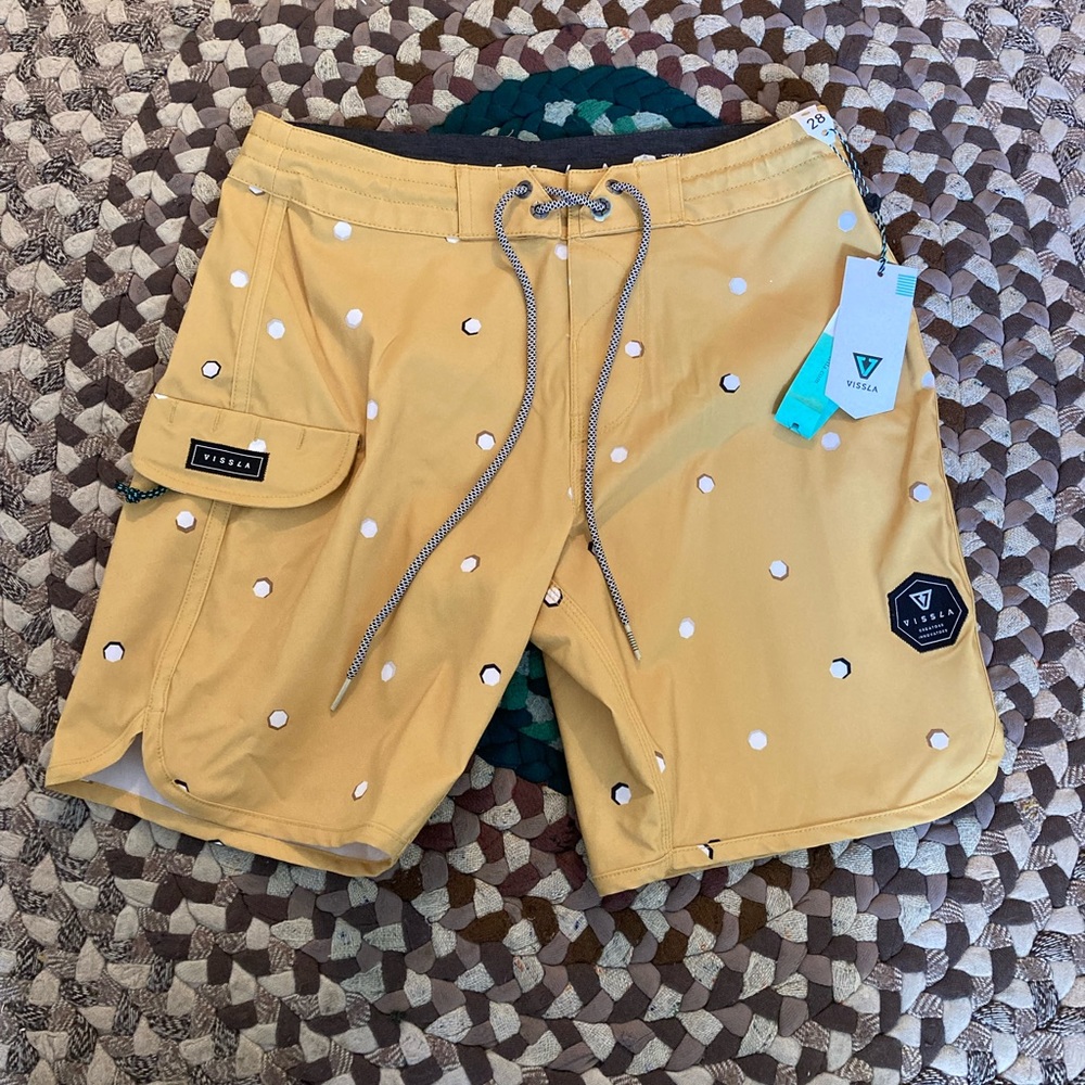 Vissla swim trunks